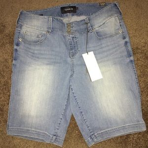 Torrid Bermuda Jeans Shorts